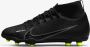 Nike Jr. Mercurial Superfly 9 Club FG MG Voetbalschoen voor kleuters kids(meerdere ondergronden) Zwart - Thumbnail 2