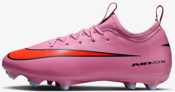 Nike jr. mercurial vapor 16 academy Voetbal schoen firm ground jongens Roze Rood