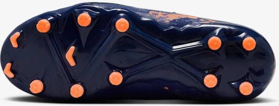 Nike jr phantom gx ii acad fg mg eh Voetbal schoen firm ground Blauw
