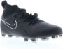 Nike jr phantom luna ii acad f mg Voetbal schoen fg Black Black White - Thumbnail 4