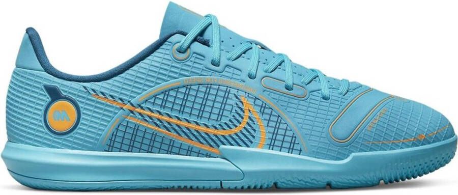 Nike Jr. Mercurial Vapor 14 Academy IC Zaalvoetbalschoenen voor kleuters kids Blauw