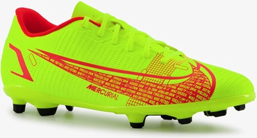 Nike Jr. Mercurial Vapor 14 Club FG MG Voetbalschoen voor kleuters kids (meerdere ondergronden) Geel