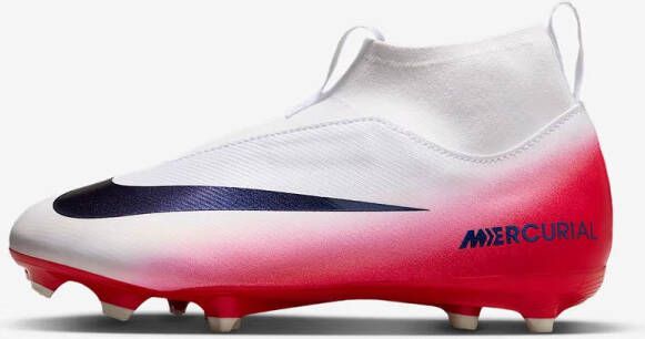 Nike jr zm superfly 10 acd fgmg lv8 Voetbal schoen firm ground jongens Rood