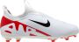 Nike JR Zoom Vapor 15 Academy FG MG Kinder Voetbalschoenen Wit - Thumbnail 1