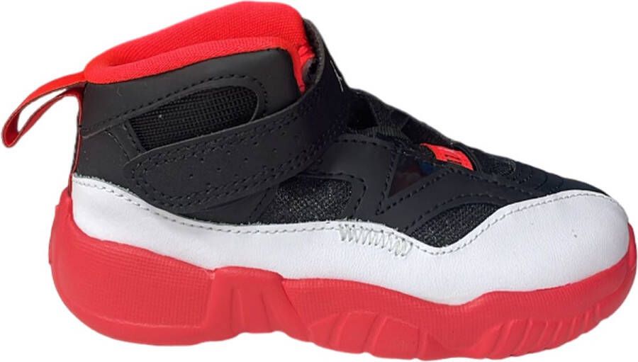 Nike Jumpman Two Trey Sneakers Zwart Rood Kinderen