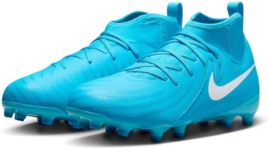 Nike Junior Phantom Luna II Academy Voetbalschoen Blauw