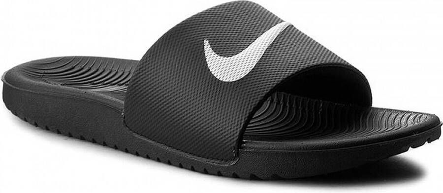Nike Kawa Slide Bgp Slippers Jongens Black White