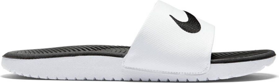 Nike Kawa Younger Older Kids' Slide White Black Kind White Black