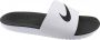 Nike Kawa Younger Older Kids' Slide White Black Kind White Black - Thumbnail 9