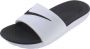 Nike Kawa Younger Older Kids' Slide White Black Kind White Black - Thumbnail 16