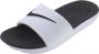 Nike Kawa Younger Older Kids' Slide White Black Kind White Black - Thumbnail 6