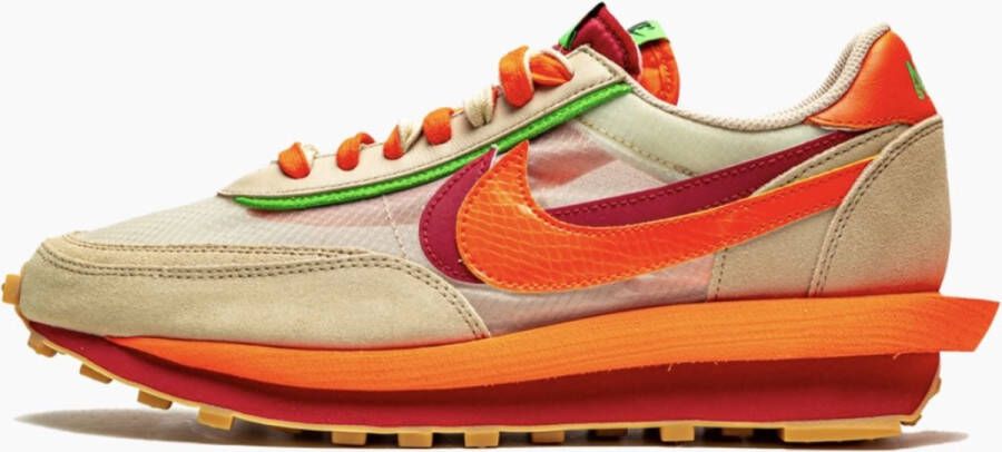 Nike LD Waffle sacai CLOT Kiss of Death Net Orange Blaze DH1347-100 Kleur als op foto Schoenen - Foto 2