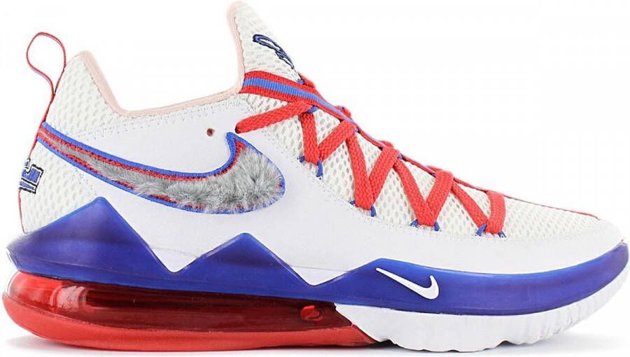 Nike LeBron 17 XVII Low Tune Squad Heren Basketbalschoenen Sport Schoenen Sneakers Wit CD5007