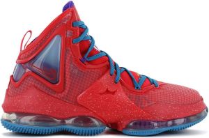 Nike Lebron 19 Siren Red Siren Red Laser Blue Schoenmaat 51 1 2 Basketball Performance Mid CZ0203 600