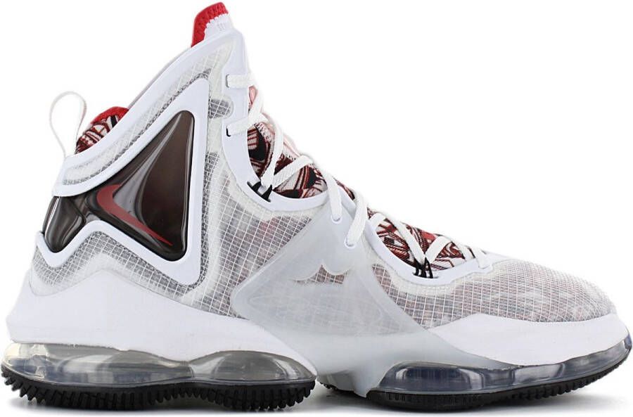 Nike LeBron 19 XIX Sketch Walk Of Fame Heren Basketbalschoenen Sport Schoenen Sneakers Wit CZ0203