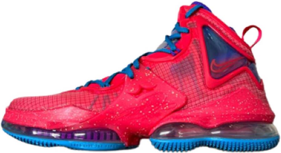 Nike Lebron 19 Siren Red Siren Red Laser Blue Schoenmaat 51 1 2 Basketball Performance Mid CZ0203 600