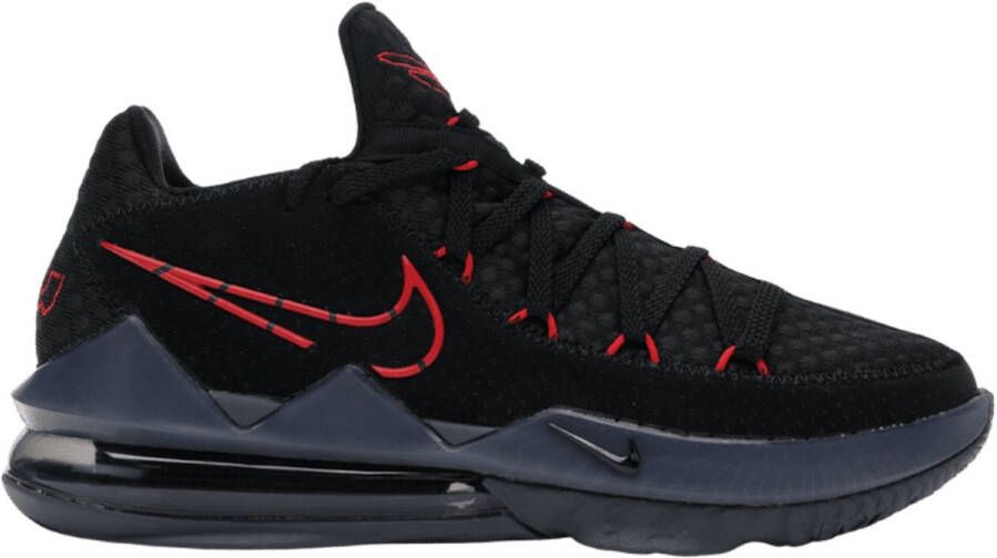 Nike Lebron XVII Low Zwart Sneakers Doos zonder deksel