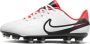 Nike tiempo legend aca fg voetbalschoenen wit zwart kinderen - Thumbnail 1