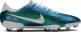 Nike LEGEND 10 ACADEMY FG MG Voetbalschoenen Blauw Wit - Thumbnail 3