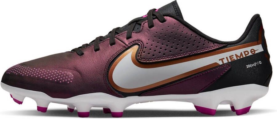 Nike tiempo legend 9 academy mg voetbalschoenen paars heren