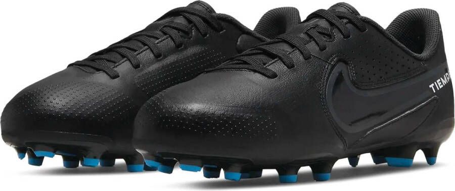 Nike Jr. Tiempo Legend 9 Academy MG Voetbalschoenen voor kleuters kids(meerdere ondergronden) Zwart