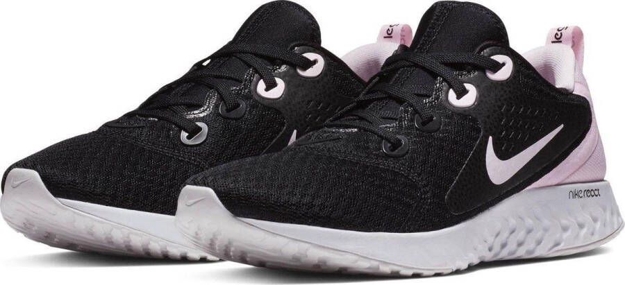 Nike Legend React Sportschoenen Dames Zwart Lichtroze