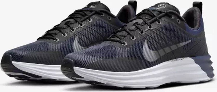 Nike Herenschoenen Lunar Roam Black Midnight Navy White Reflect Silver- Heren Black Midnight Navy White Reflect Silver
