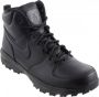 Nike Manoa Leather Heren Sneakers Black Black-Black - Thumbnail 4