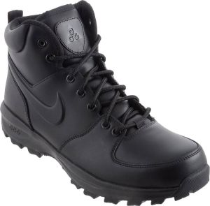 Nike Manoa Leather Heren Sneakers Black Black-Black