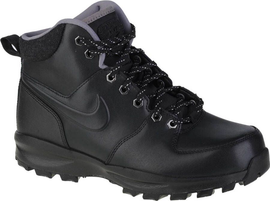 Nike Manoa Leather SE DC8892-001 Mannen Zwart Trekkingschoenen Laarzen