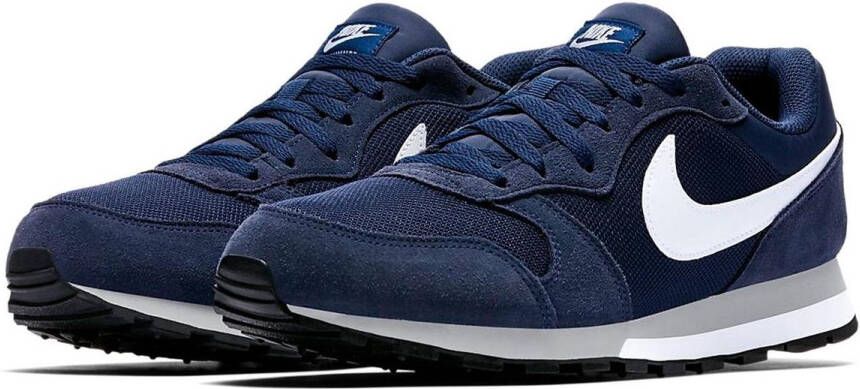 Nike Md Runner 2 Heren Sneakers Midnight Navy White-Wolf Grey