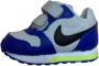 Nike MD Runner 2 (TDV) sneakers lichtblauw kobaltblauw zwart - Thumbnail 7