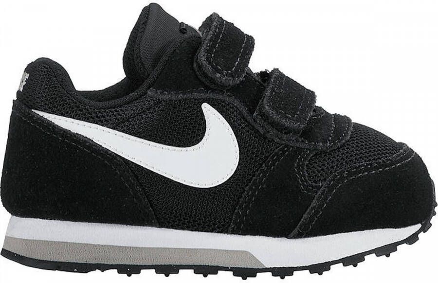 Nike MD Runner 2 (TDV) Sneakers Junior Sportschoenen Unisex zwart wit