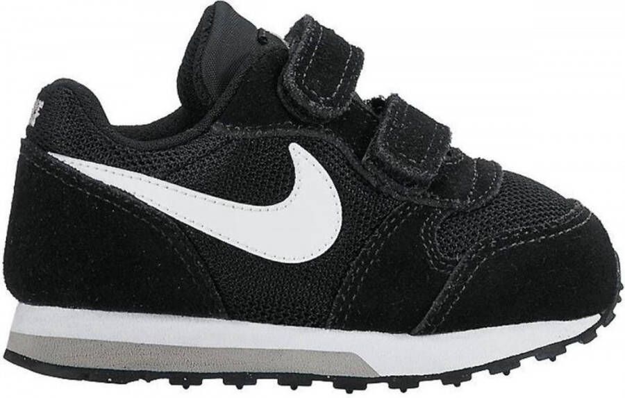 Nike MD Runner 2 (TDV) Sneakers Junior Sportschoenen Unisex zwart wit