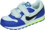 Nike MD Runner 2 (PSV) sneakers lichtgrijs blauw zwart - Thumbnail 3