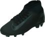 Nike jr superfly 10 club fg mg Voetbal schoen firm ground jongens Zwart - Thumbnail 2