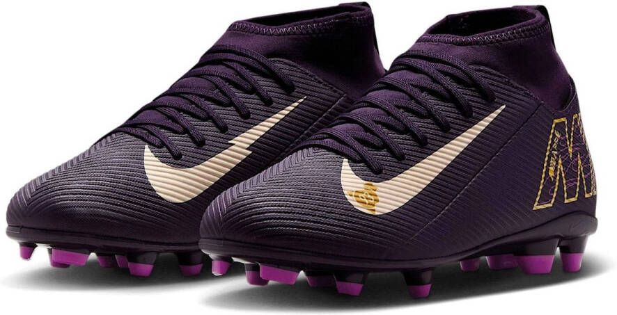 Nike jr. mercurial superfly 10 club Voetbal schoen firm ground Paars
