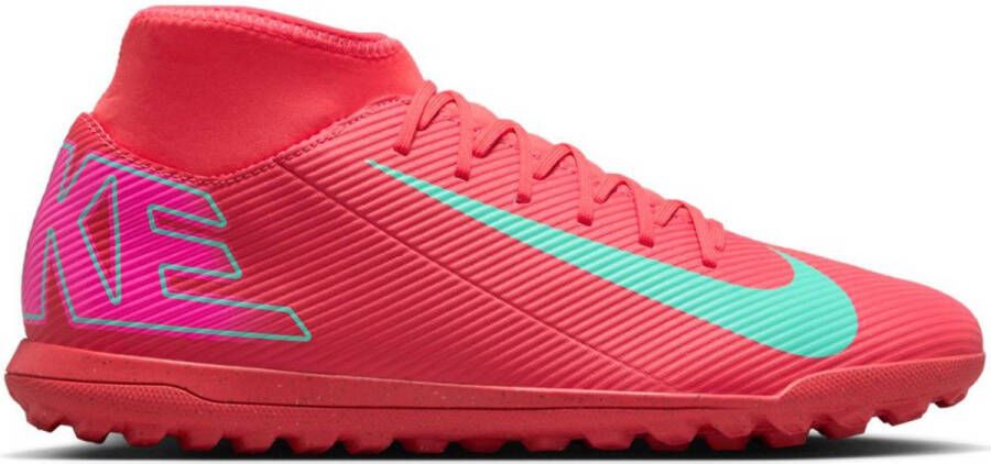 Nike High top voetbalschoenen (turf) Mercurial Superfly 10 Club Ember Glow- Ember Glow