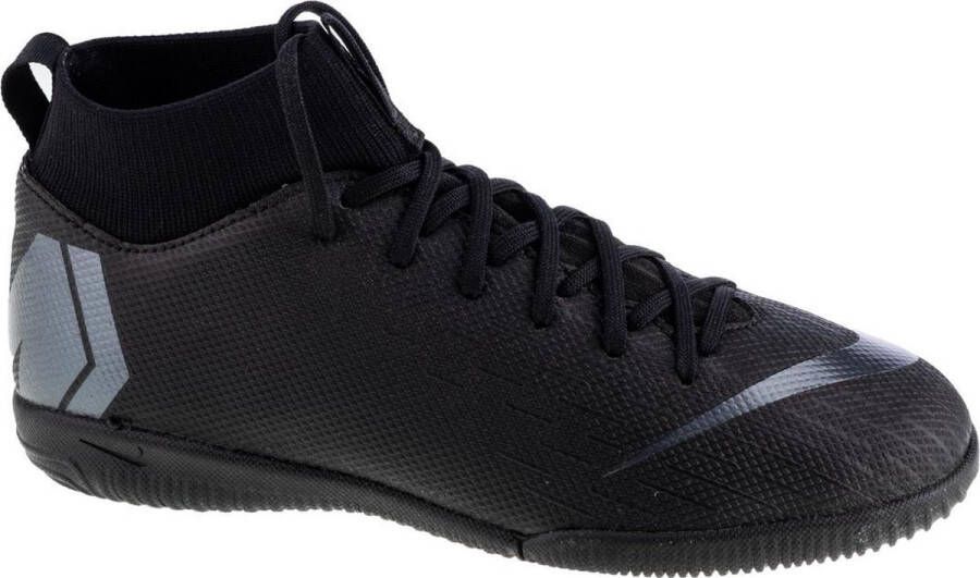 Nike Mercurial Superfly 6 Academy IC Jr AH7343-001 Kinderen Zwart Zaalschoenen