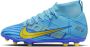 Nike mercurial superfly club fg voetbalschoenen blauw wit kinderen - Thumbnail 1