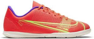 Nike Mercurial Vapor 14 Club IC Zaalvoetbalschoen voor kleuters kids Bright Crimson Indigo Burst White Metallic Silver