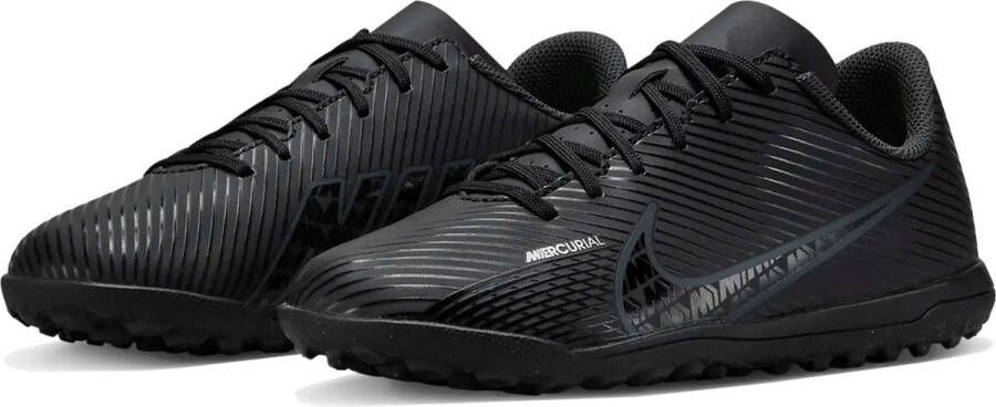 Nike Jr. Mercurial Vapor 15 Club TF Voetbalschoenen voor kleuters kids (turf) Zwart