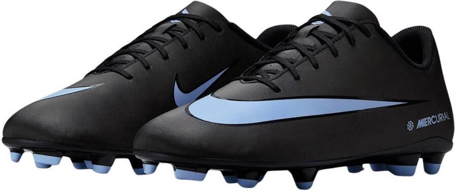 Nike Mercurial Vapor 15 Club MG Voetbalschoenen (meerdere ondergronden) Zwart- Heren Zwart