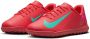 Nike Low-top voetbalschoenen voor kleuters kids (turf) Jr. Mercurial Vapor 16 Club Ember Glow Aurora Green- Ember Glow Aurora Green - Thumbnail 3