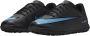 Nike Low-top voetbalschoenen voor kleuters kids (turf) Jr. Mercurial Vapor 16 Club Zwart - Thumbnail 1