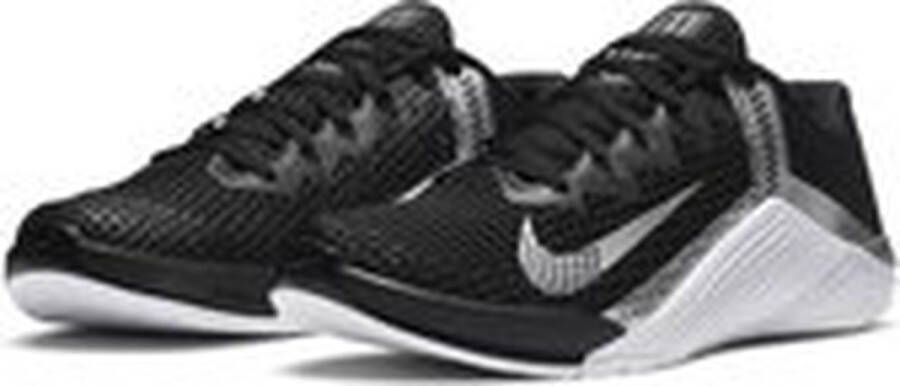 Nike Metcon 6 dames black metallic-silver