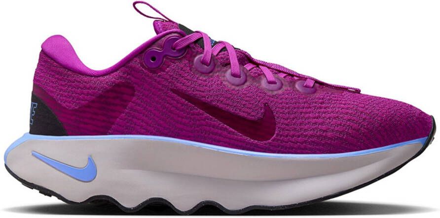 Nike Motiva Fuchsia Grey Blue Hardloopschoenen Dames Doos Zonder Deksel