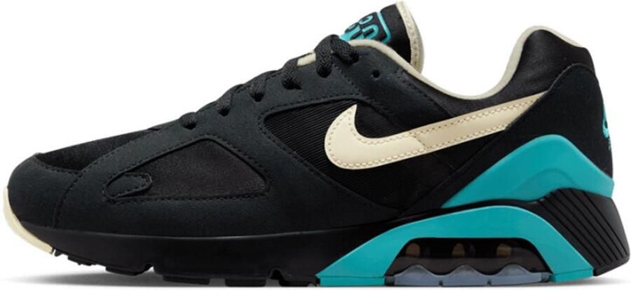Nike Lage Sneakers Baskets Air 180 cactus noir