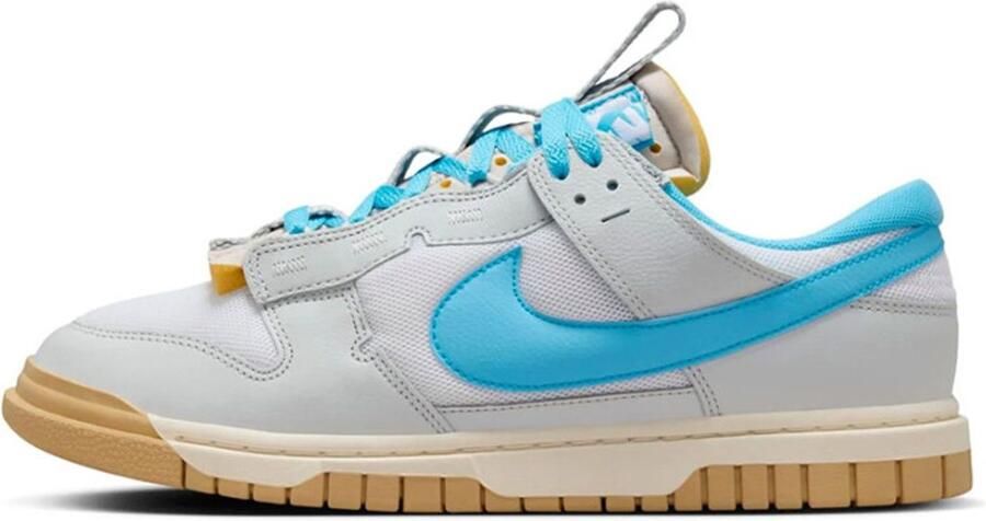 Nike Air Dunk Low Jumbo Heren Schoenen Sneakers Wit-Grijs DV0821