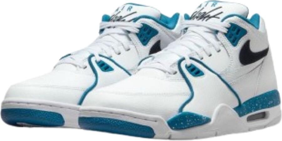Nike Air Flight Legacy Heren Sneakers Basketbalschoenen Leer Wit BQ4212